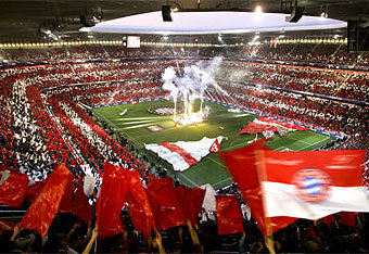 ���������� �� �������� Allianz Arena � �������. ���� � ������������ ����� "�������"