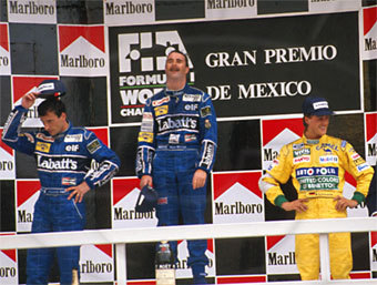 ������ ����-��� ������� 1992 ����. ����� �������: �������� �������, ������� ������� (��� - Williams), ������� ������� (Benetton). ���� Schlegelmilch Photography