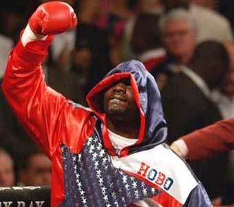 ��������� ������� ���� �� ������ WBC ����� ������. ���� Matthew Stockman/ALLSPORT