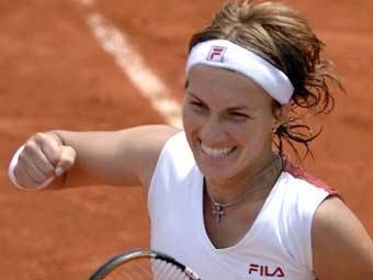 �������� ��������� ��� � �������� ���������� �� Roland Garros. ���� AFP