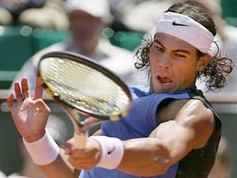 ������� ������ �������� �������� ��� �����, ����� �������� ����� �������� Roland Garros. ���� AFP