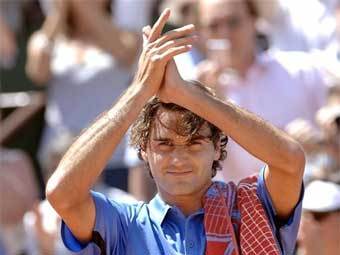 ���� �������   �������� Roland Garros. ���� AFP