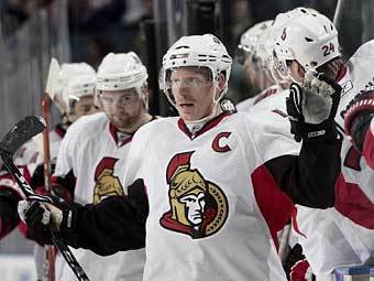 ������� ����������� � ����� � "������". ���� senators.nhl.com