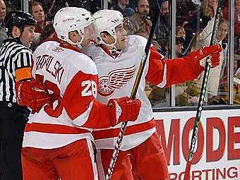 ����� ����� (������) � ������ ��������. ���� � ����� redwings.nhl.com