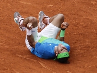 ������� ������ ����� ������ � ������ Roland Garros. ���� &copy;AFP