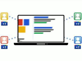 ���� �� ���������������� ������ Google "+1"