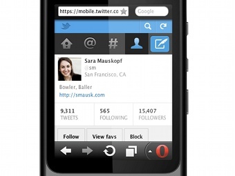   Twitter   Opera Mini.     Twitter