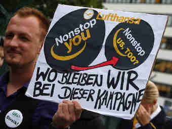   Lufthansa.  Reuters